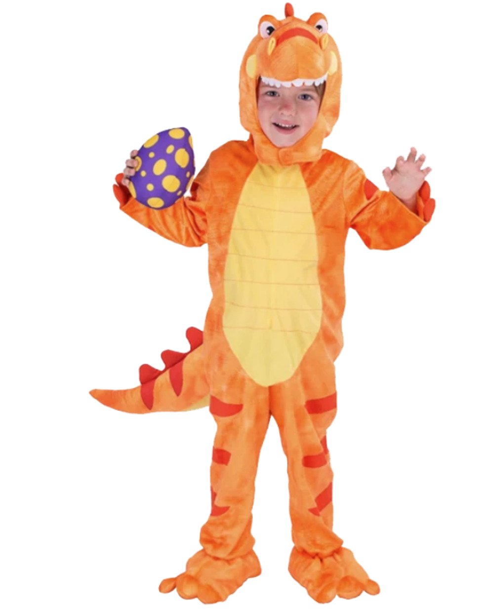 Spooktacular Orange T Rex Costume 3T